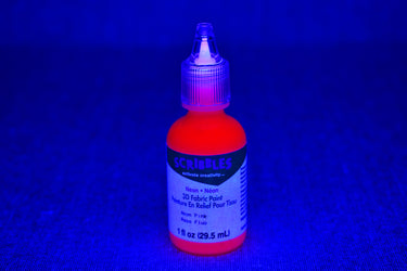 Scribbles UV Blacklight Reactive Fabric Paint